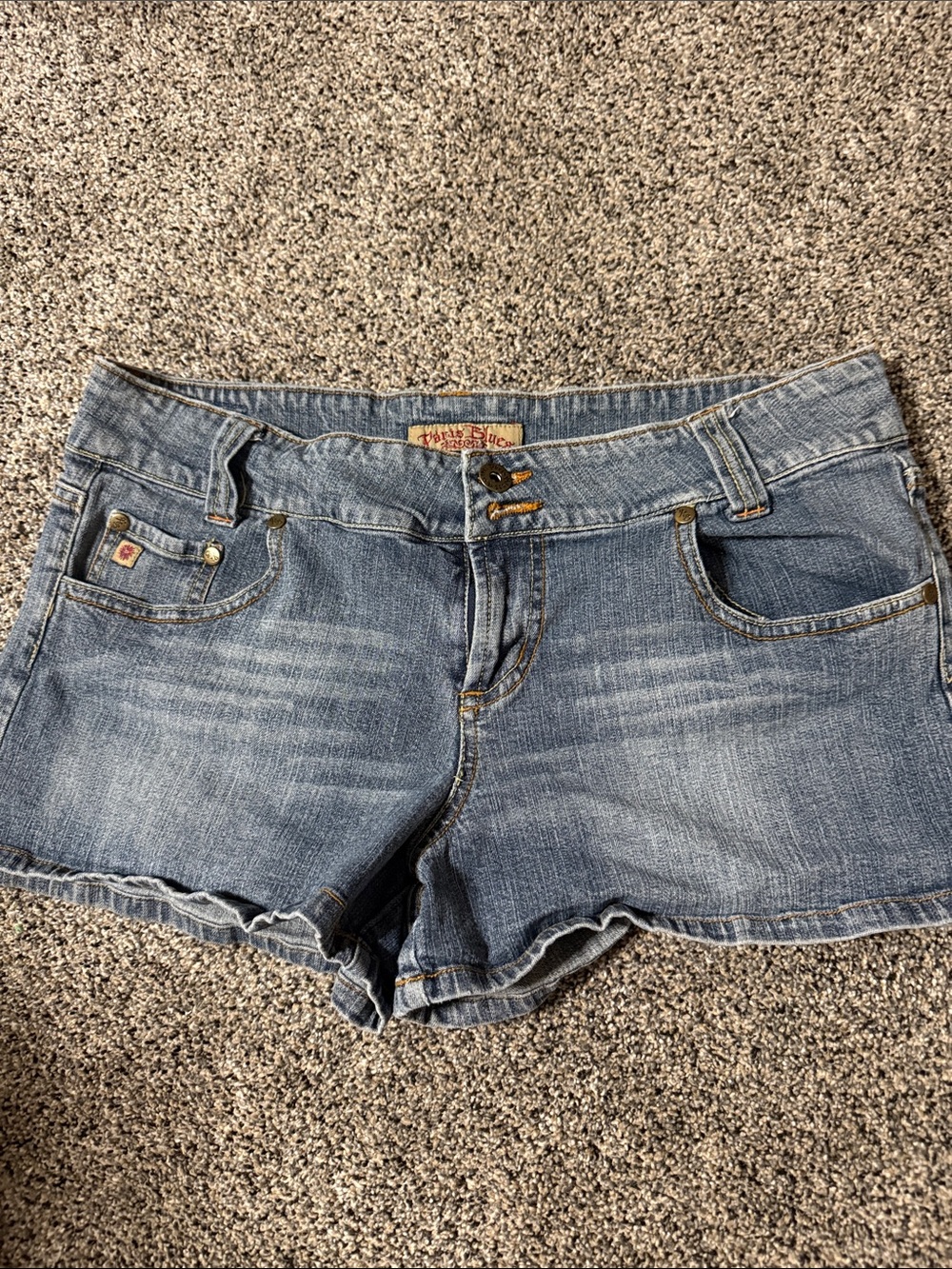 Paris Blues Vintage Blue Denim Women’s Shorts